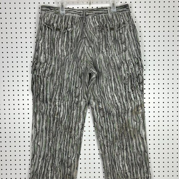 Treebark Vintage Camo Cargo Pants 36x32 Baggy Y2K 90s Hunting Camouflage Wide - Picture 2 of 5